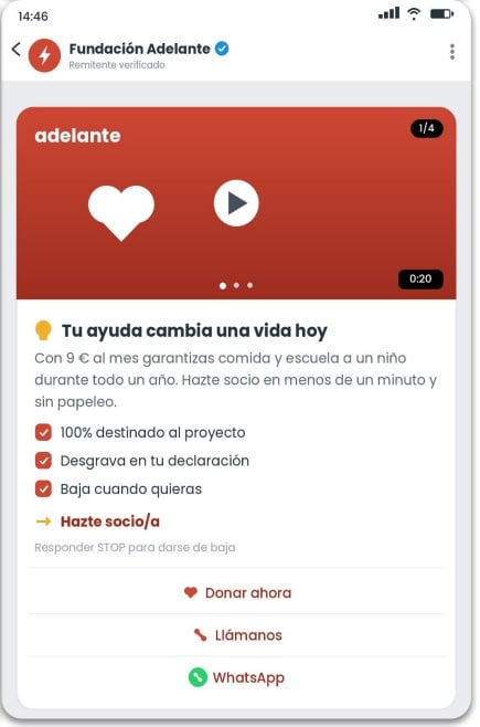 rcs marketing ejemplo